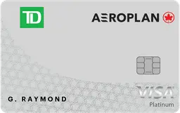 TD Aeroplan Visa Platinum Card