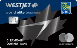WestJet RBC World Elite Mastercard for Business